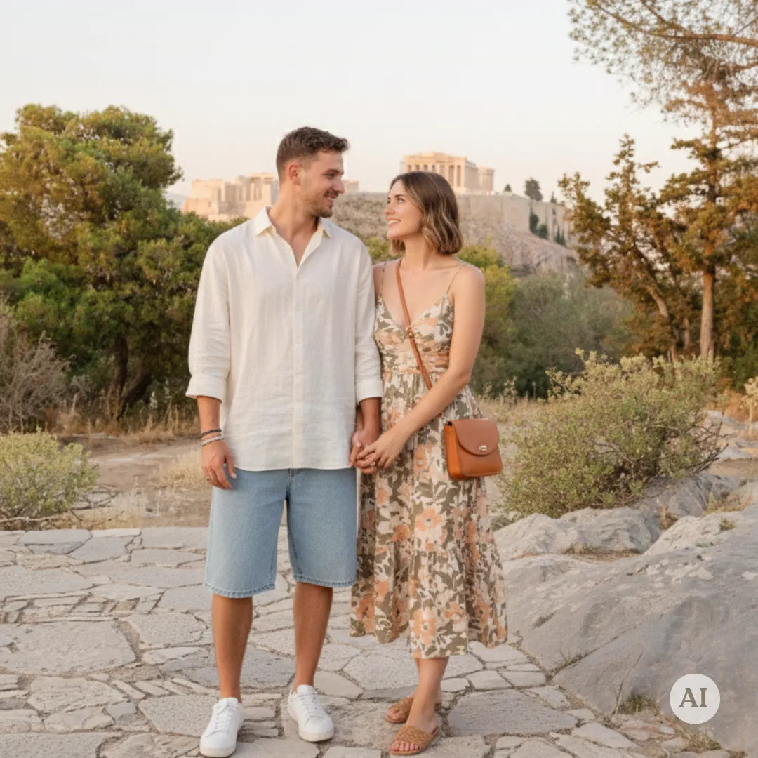 Athens Photoshoot - Akropolis & Historic Plaka with a local Photographer Picturo Shop