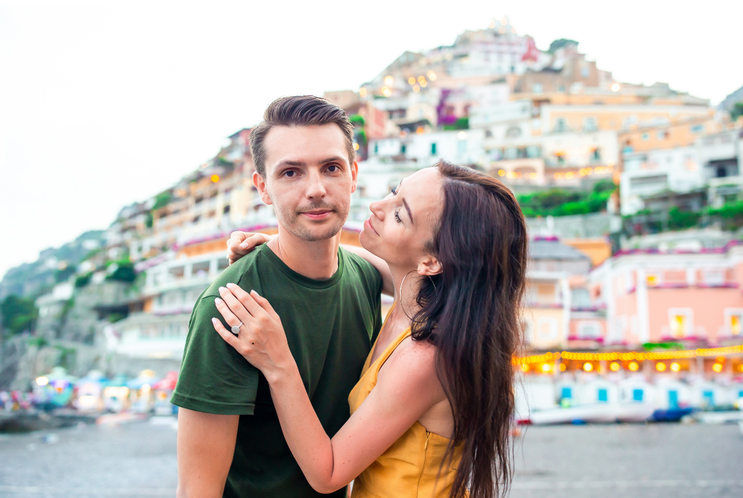 Amalfi Coast Photoshoot: Spiaggia Grande in Positano