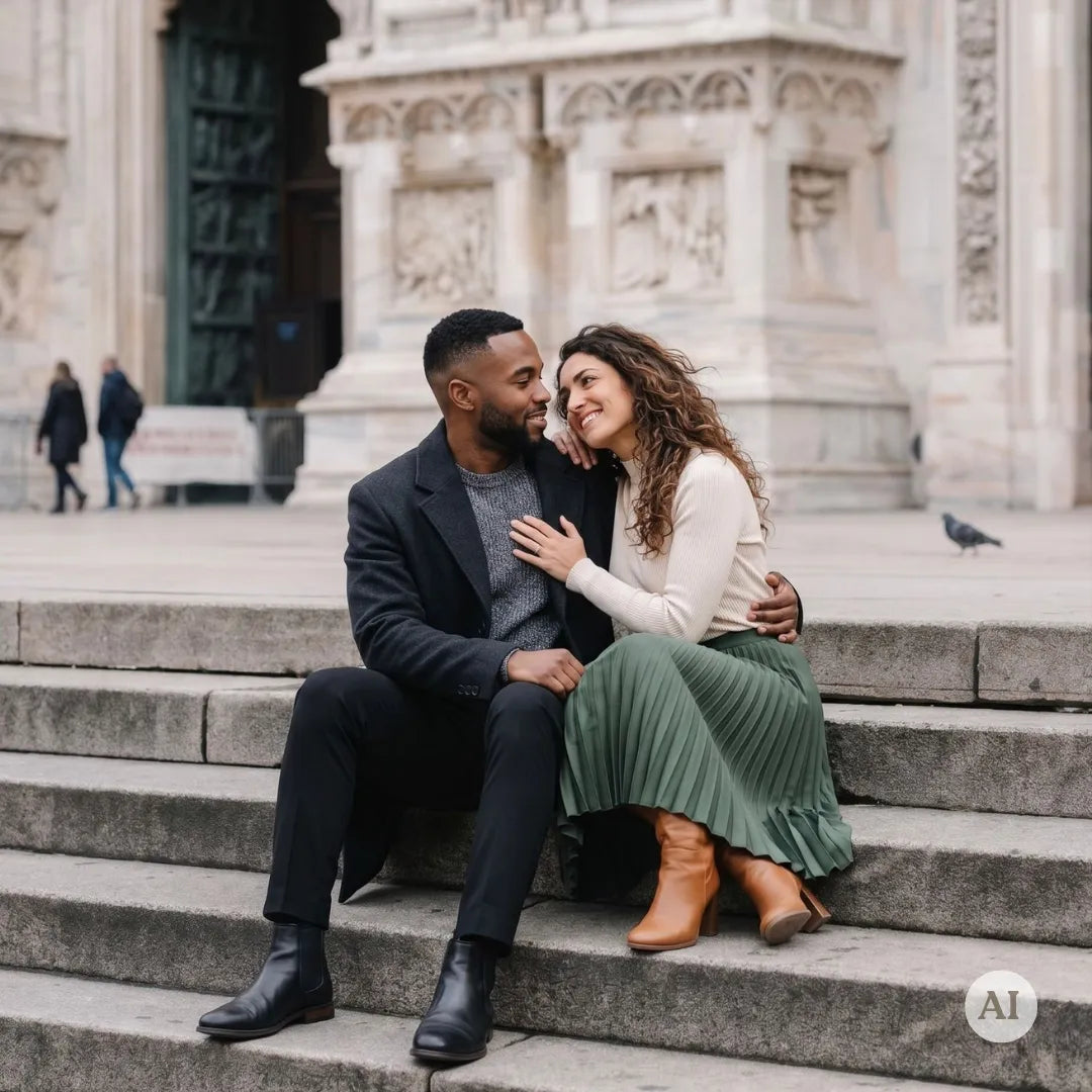 Milan Photoshoot at the Duomo & Galleria Vittorio Emanuele Picturo Shop