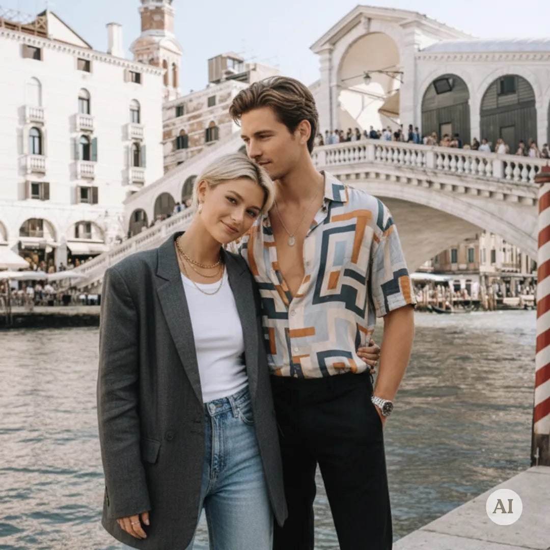 Venice Photoshoot in Historic Center and Bridges Picturo Shop
