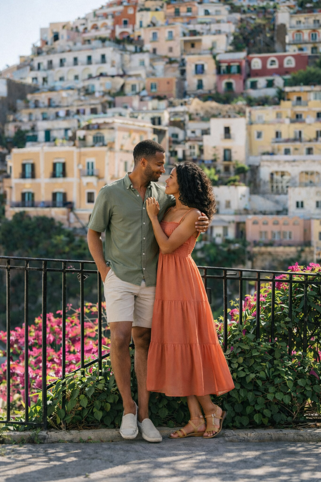 Amalfi Coast Photoshoot: Spiaggia Grande in Positano