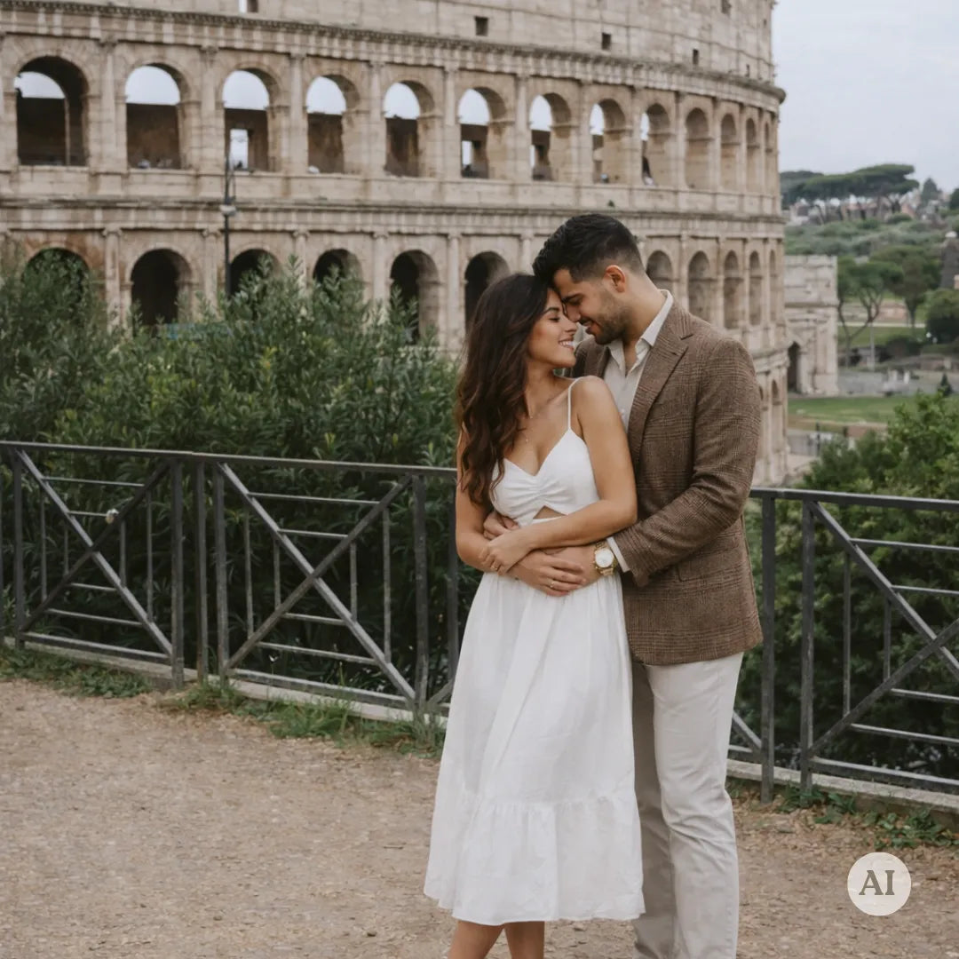 Rome Photoshoot with Professional Photographer Rome – Colosseum & Ancient Landmarks Το κατάστημά μου