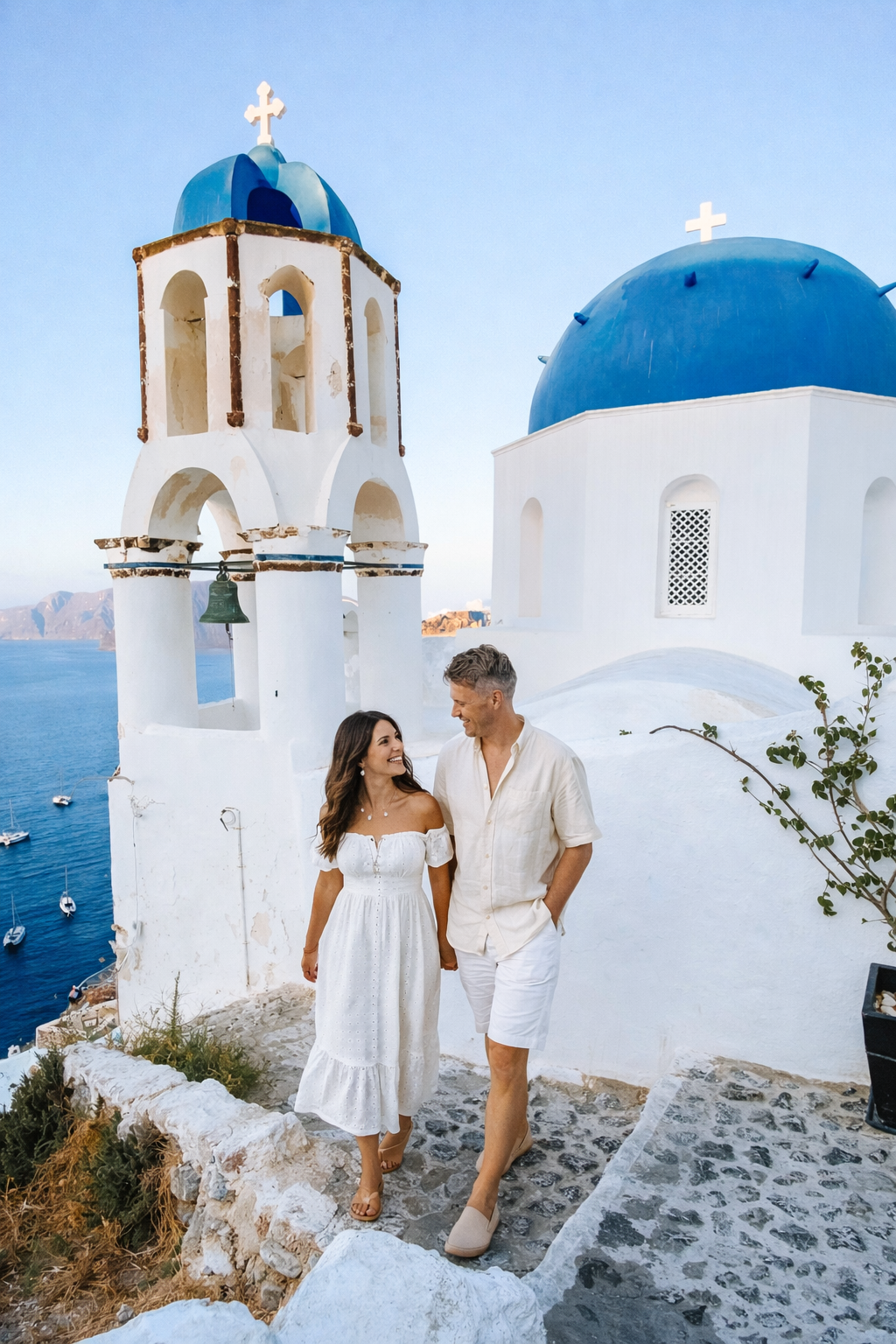 Santorini Photoshoot - Blue Dome & Oia highlights Photowalk