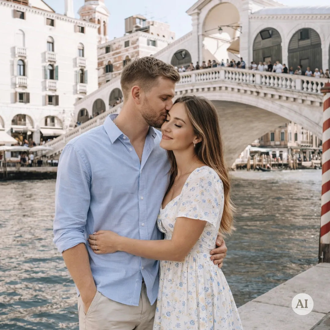 Venice Photoshoot in Historic Center and Bridges Picturo Shop