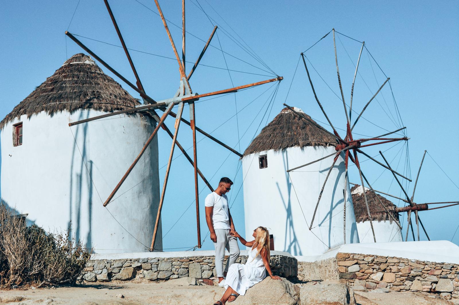 Mykonos Colorful Town Photoshoot
