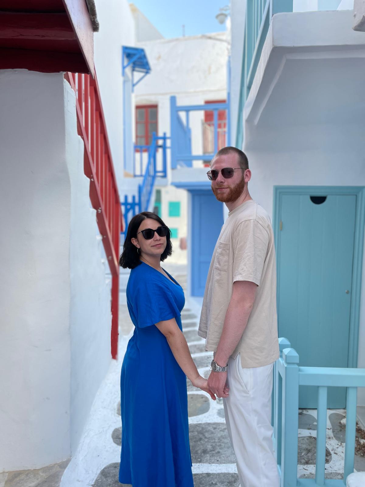 Mykonos Colorful Town Photoshoot